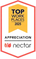 Appreciation - Top Work Places 2025 by Nectar